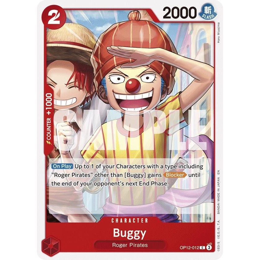Image for Buggy (012) (OP12-012) (OP12) - One Piece Card Game