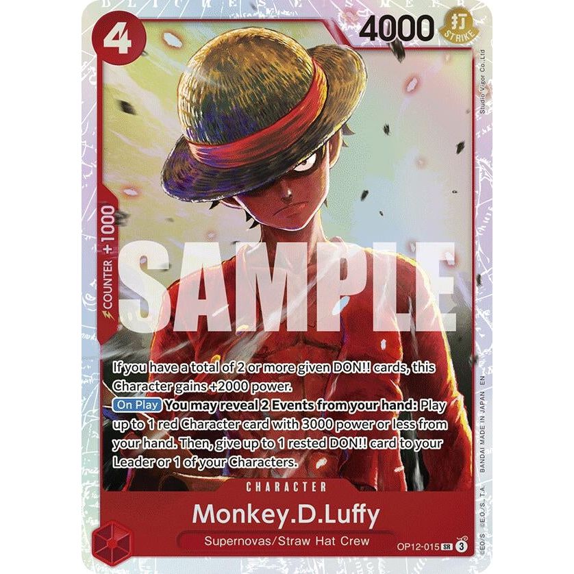 Image for Monkey.D.Luffy (OP12-015) (OP12) - One Piece Card Game