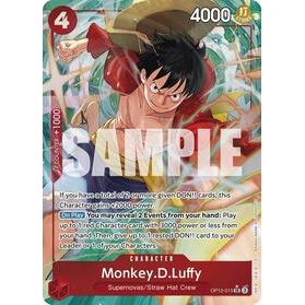 Monkey.D.Luffy (Alternate Art) - One Piece — Legacy of the Master (024)