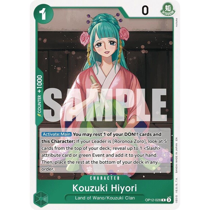 Image for Kouzuki Hiyori (OP12-028) (OP12) - One Piece Card Game