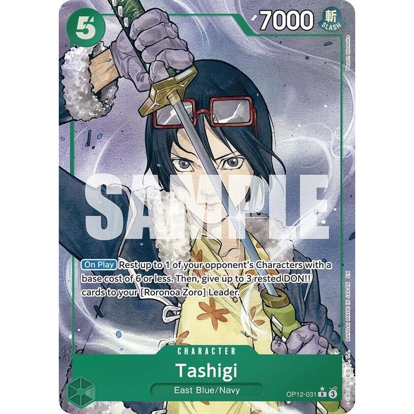 Image for Tashigi (Alternate Art) (OP12-031) (OP12) - One Piece Card Game