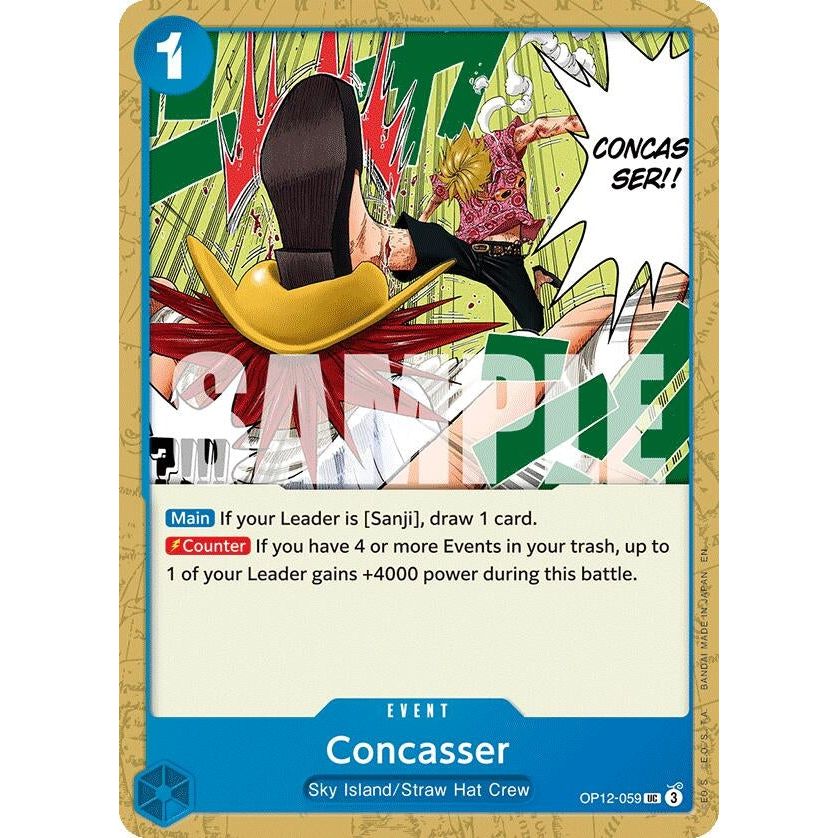 Image for Concasser (OP12-059) (OP12) - One Piece Card Game