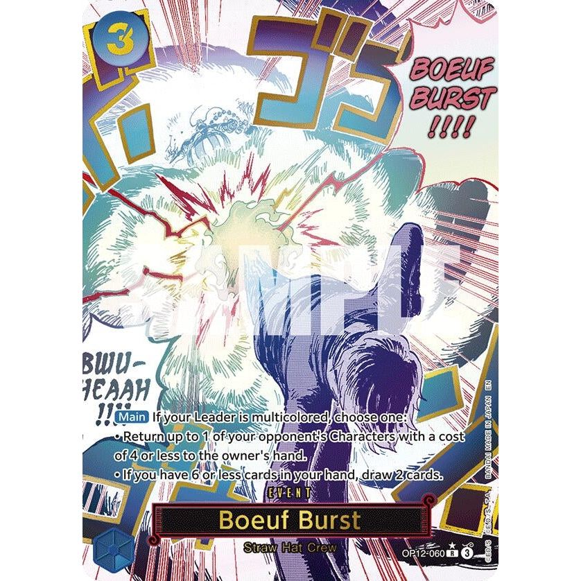 Image for Boeuf Burst (Alternate Art) (OP12-060) (OP12) - One Piece Card Game