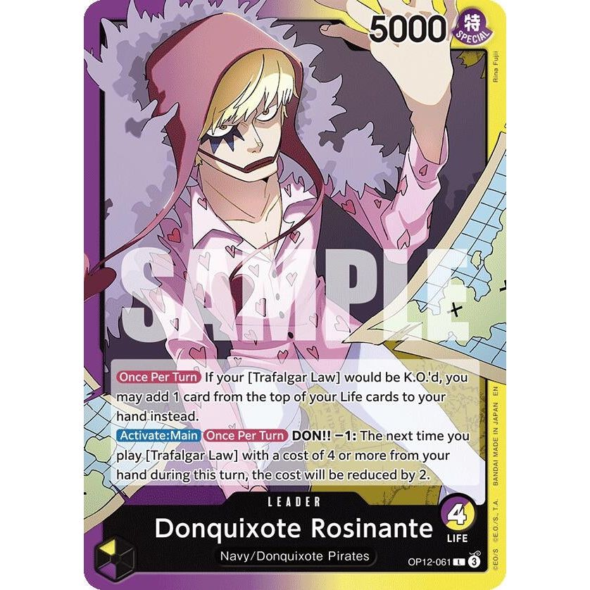 Image for Donquixote Rosinante (061) (OP12-061) (OP12) - One Piece Card Game