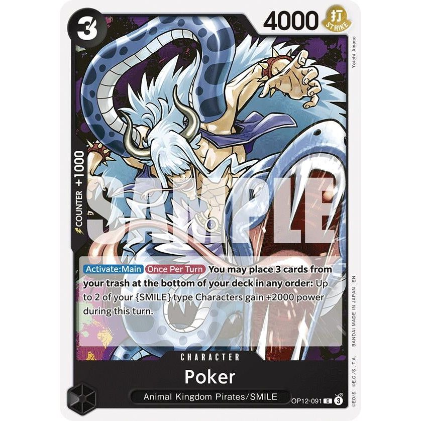 Image for Poker (OP12-091) (OP12) - One Piece Card Game