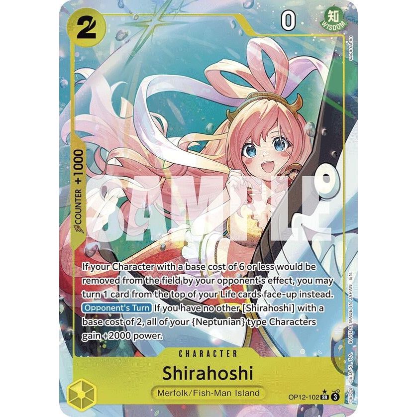 Image for Shirahoshi (Alternate Art) (OP12-102) (OP12) - One Piece Card Game