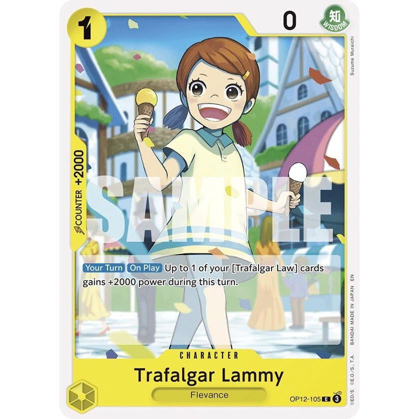 Image for Trafalgar Lammy (OP12-105) (OP12) - One Piece Card Game