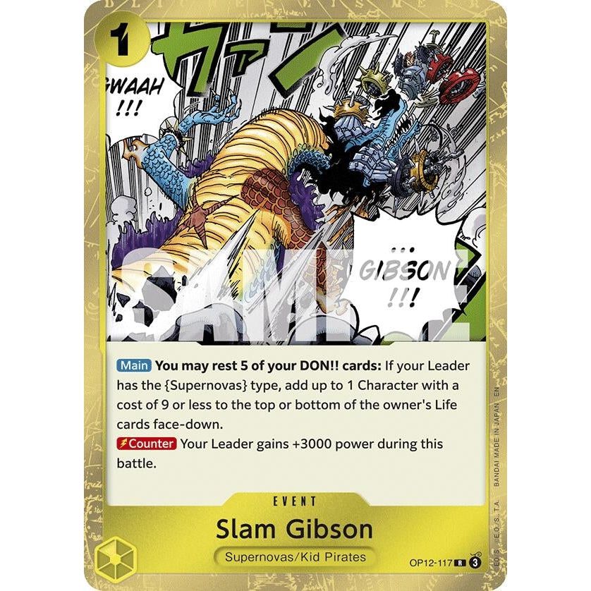 Image for Slam Gibson (OP12-117) (OP12) - One Piece Card Game