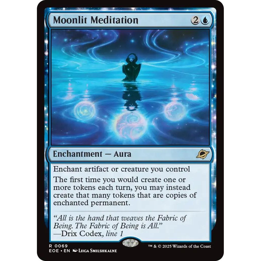 Image for Moonlit Meditation (69) (EOE) - Magic: The Gathering