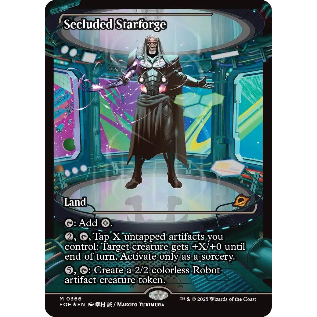 Image for Secluded Starforge (Showcase) (366) (EOE) - Magic: The Gathering