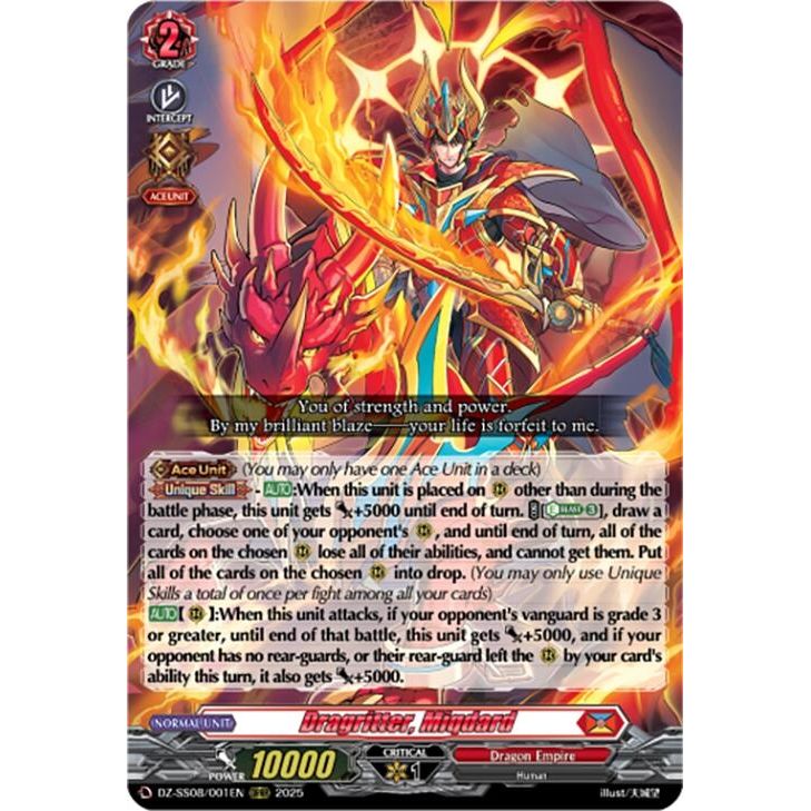 Image for Dragritter, Miqdard (DZ-SS08/001EN) (DZ-SS08) - Cardfight Vanguard