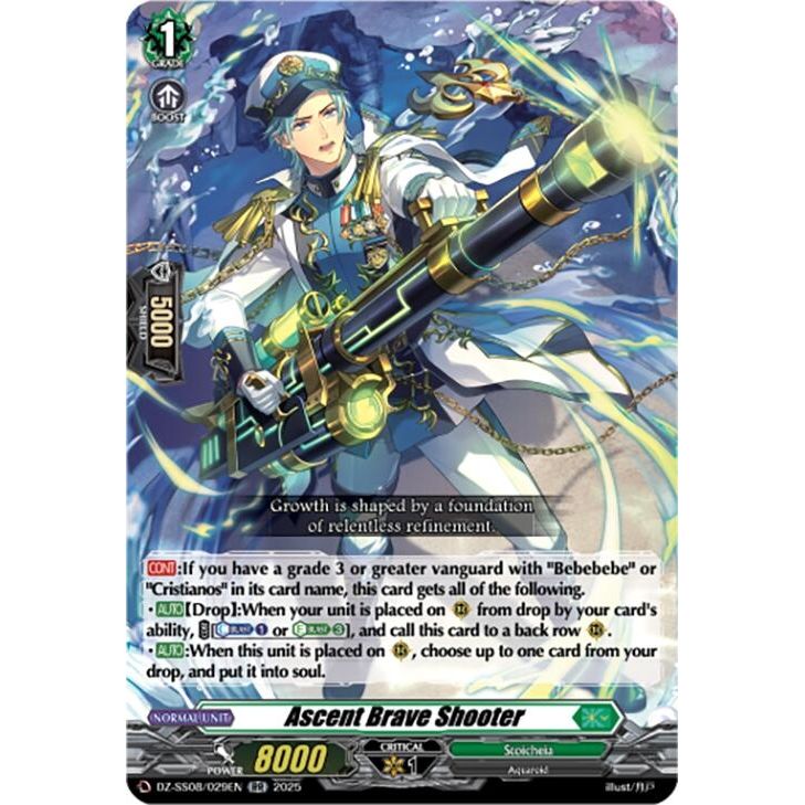 Image for Ascent Brave Shooter (DZ-SS08/029EN) (DZ-SS08) - Cardfight Vanguard