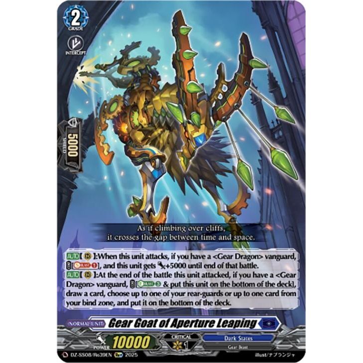 Image for Gear Goat of Aperture Leaping (Re+) (DZ-SS08/Re39EN) (DZ-SS08) - Cardfight Vanguard