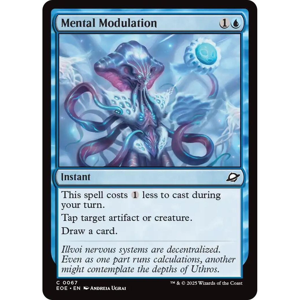 Image for Mental Modulation (67) (EOE) - Magic: The Gathering