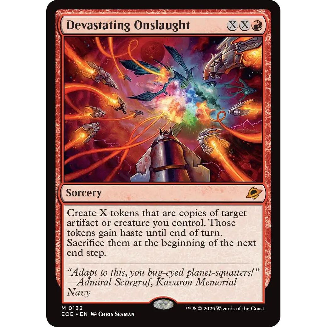 Image for Devastating Onslaught (132) (EOE) - Magic: The Gathering