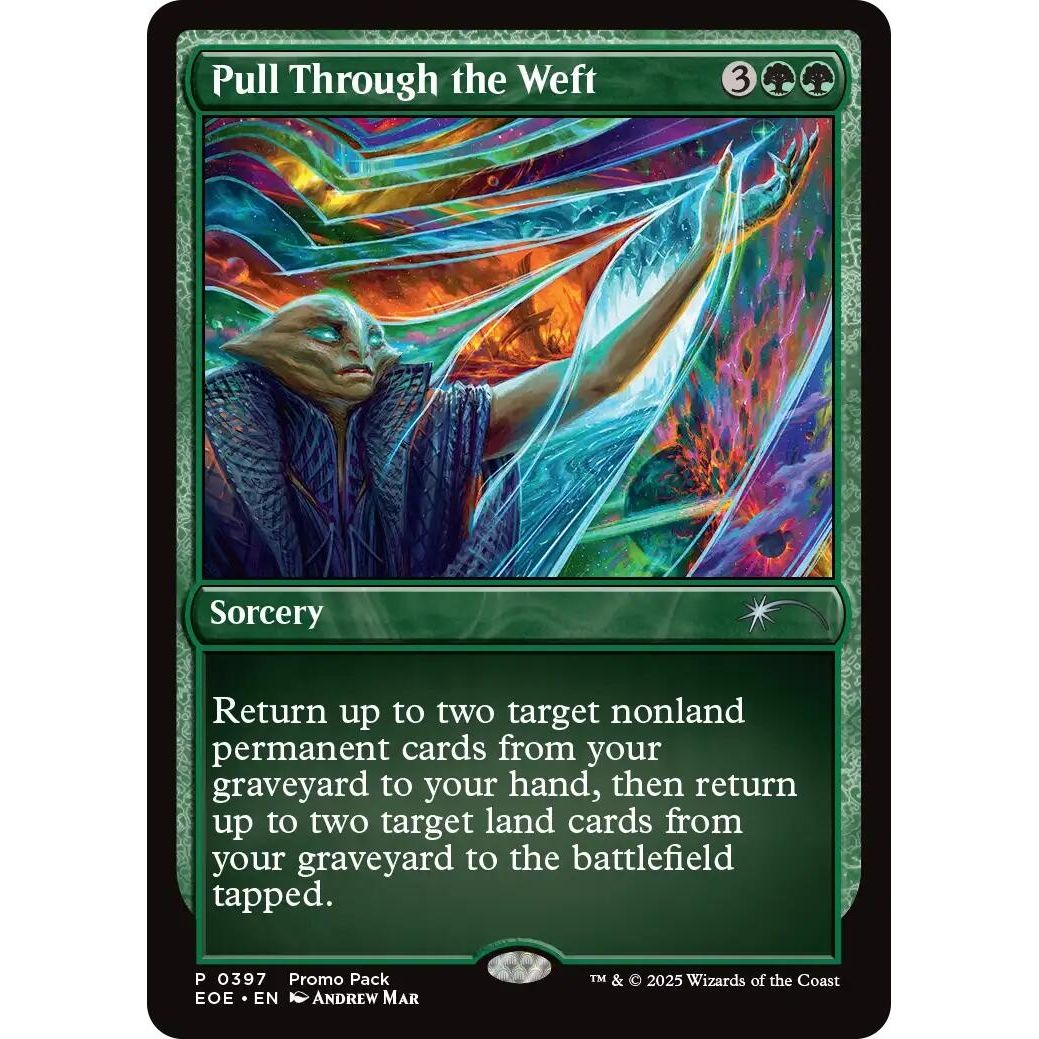 Image for Pull Through the Weft (397) (PPEOE) - Magic: The Gathering
