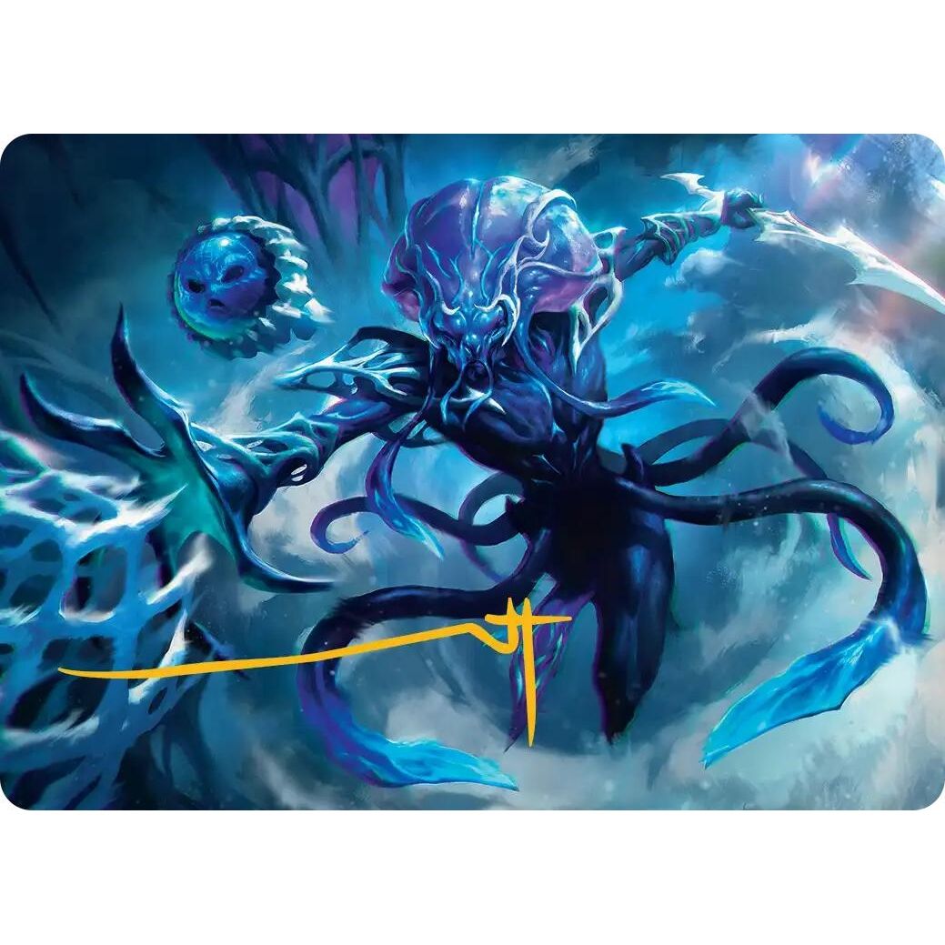 Image for Illvoi Galeblade Art Card (Gold-Stamped Signature) (7) (AAEOE) - Magic: The Gathering