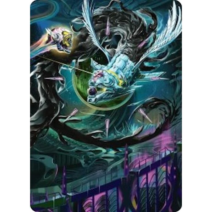 Image for Quantum Riddler Art Card (39) (AAEOE) - Magic: The Gathering