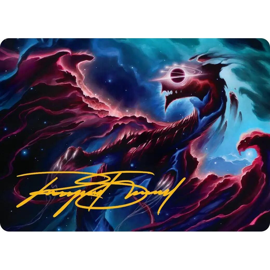 Image for Nova Hellkite Art Card (18/54) (Gold-Stamped Signature) (18) (AAEOE) - Magic: The Gathering
