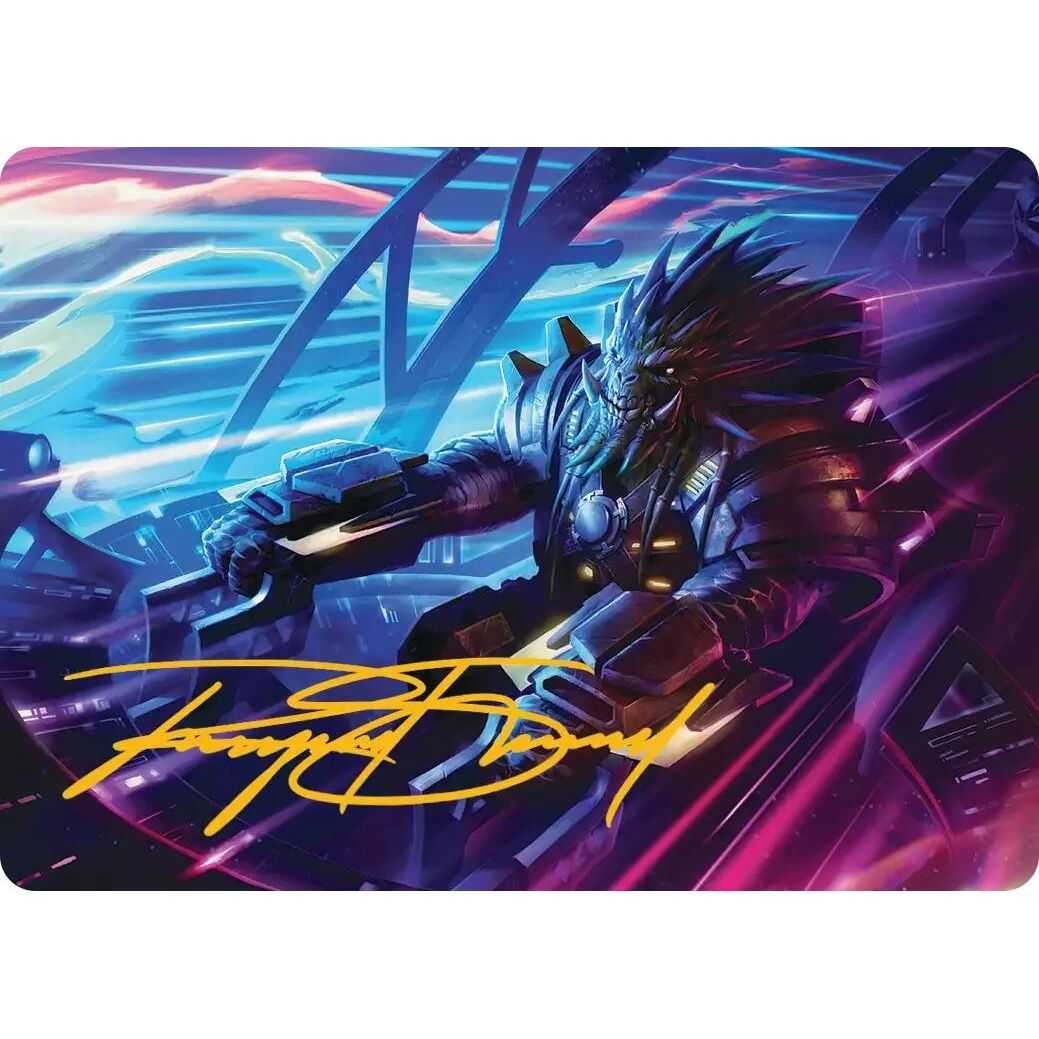 Image for Tannuk, Steadfast Second Art Card (Gold-Stamped Signature) (19) (AAEOE) - Magic: The Gathering