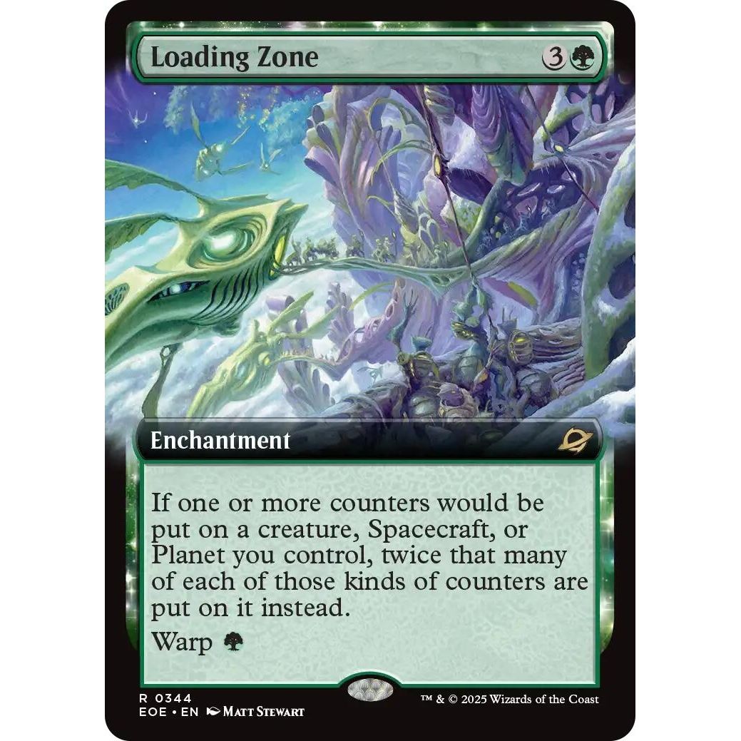 Image for Loading Zone (Extended Art) (344) (EOE) - Magic: The Gathering