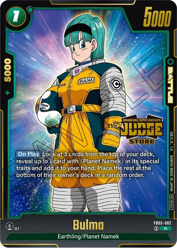 Image for Bulma (Judge Pack (Store Judge) 04) (FB05-062) (DBSFW_TPR) - Dragon Ball Super: Fusion World