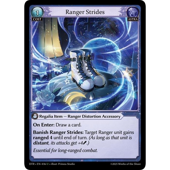 Image for Ranger Strides (036) (DTR1E) - Grand Archive TCG