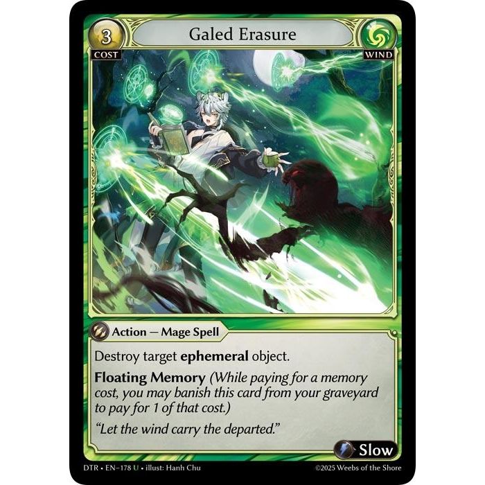 Image for Galed Erasure (178) (DTR1E) - Grand Archive TCG
