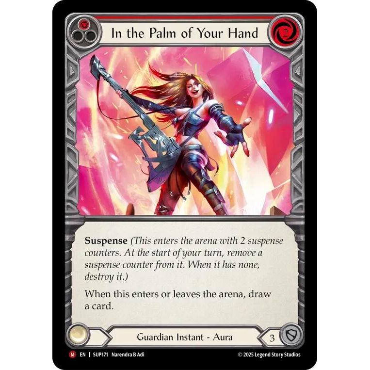 Image for In the Palm of Your Hand (SUP171) (SUP) - Flesh and Blood TCG