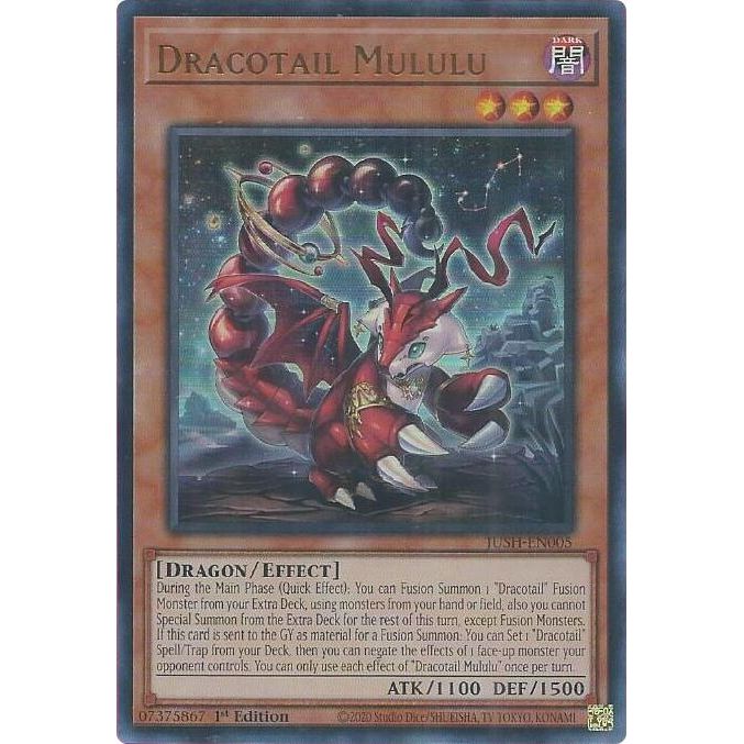 Image for Dracotail Mululu (JUSH-EN005) (JUSH) - YuGiOh