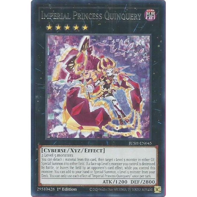 Image for Imperial Princess Quinquery (JUSH-EN045) (JUSH) - YuGiOh