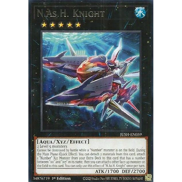 Image for N.As.H. Knight (JUSH-EN059) (JUSH) - YuGiOh