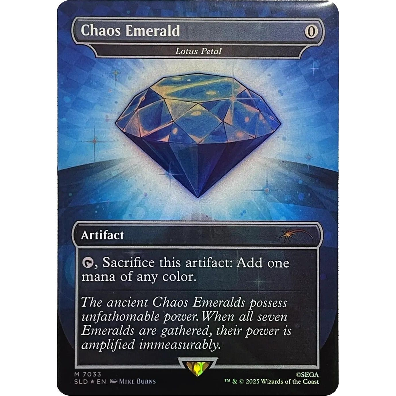 Image for Chaos Emerald - Lotus Petal (7033) (7033) (SLD) - Magic: The Gathering