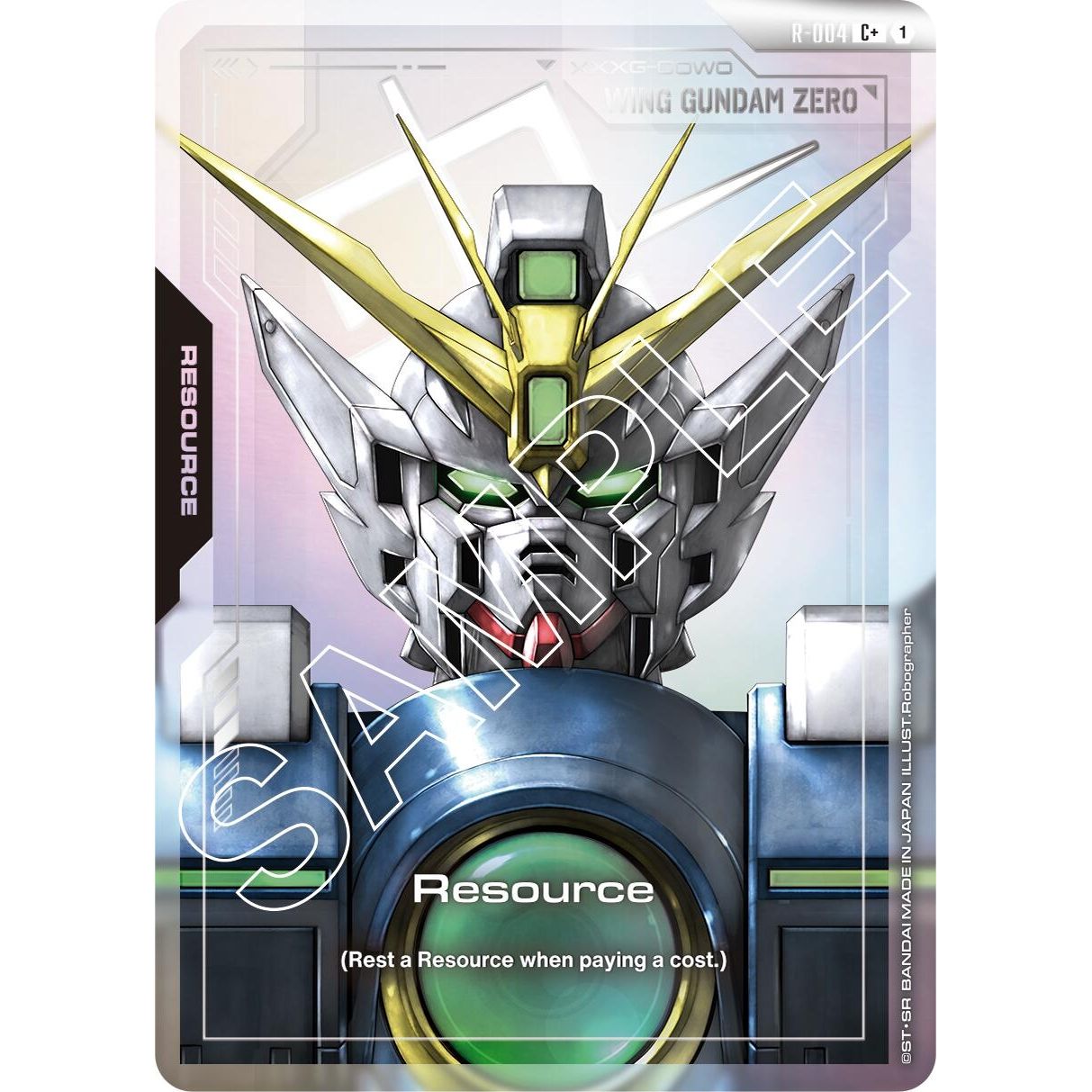 Image for Resource (R-004) (C+) (R-004) (GD01) - Gundam Card Game