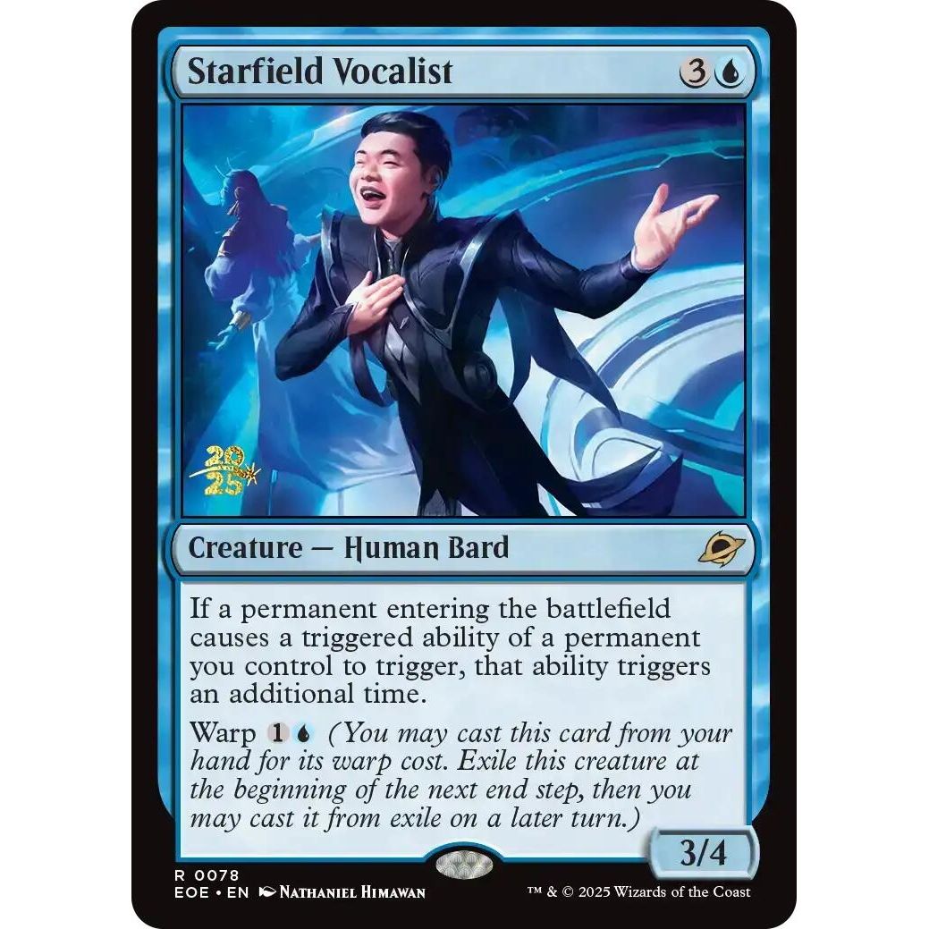 Image for Starfield Vocalist (78) (PRE) - Magic: The Gathering