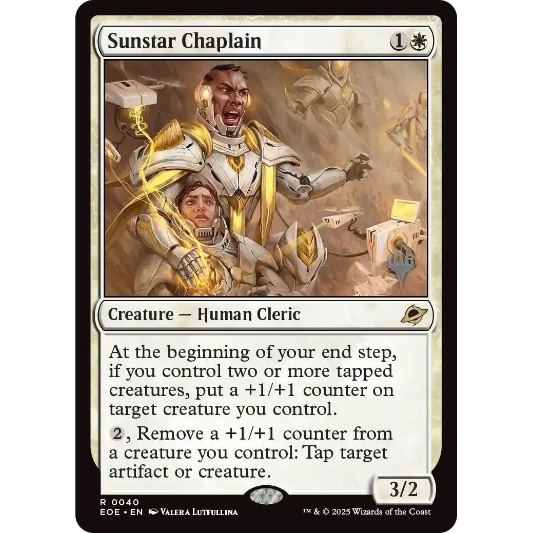 Image for Sunstar Chaplain (40) (PPEOE) - Magic: The Gathering