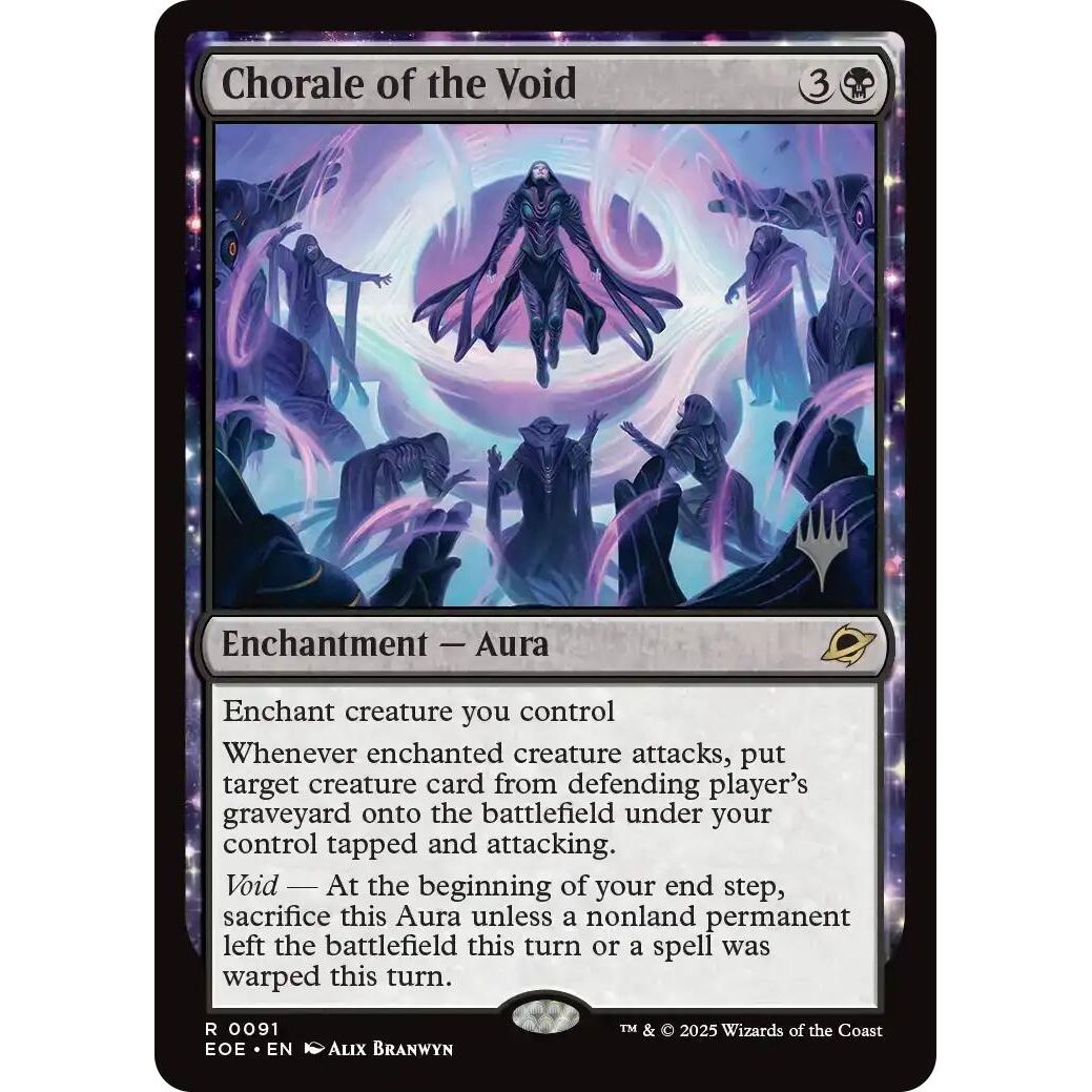 Image for Chorale of the Void (91) (PPEOE) - Magic: The Gathering
