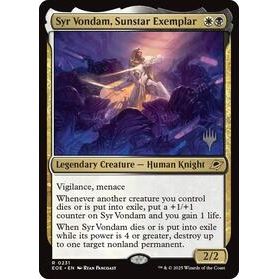 Syr Vondam, Sunstar Exemplar - Magic: The Gathering — Promo Pack Edge of Eternities (132)