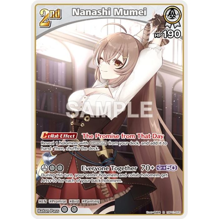 Image for Nanashi Mumei (R) (hBP01-020) (BP01E) - hololive OFFICIAL CARD GAME