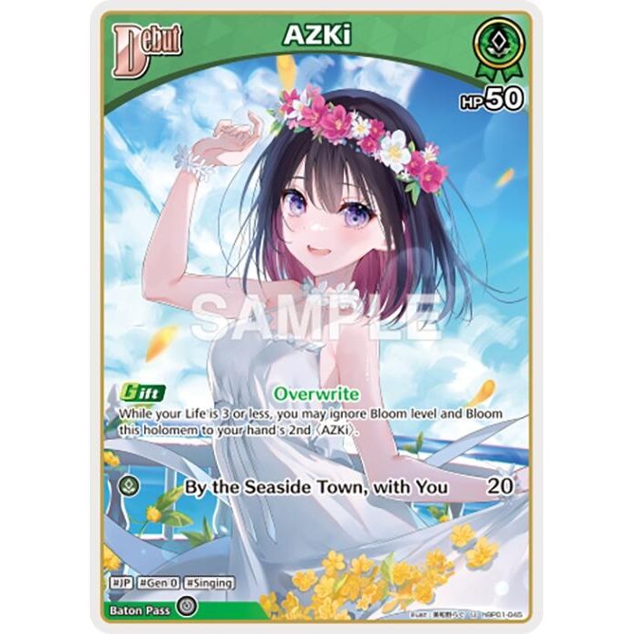 Image for AZKi (U) (hBP01-045) (BP01E) - hololive OFFICIAL CARD GAME