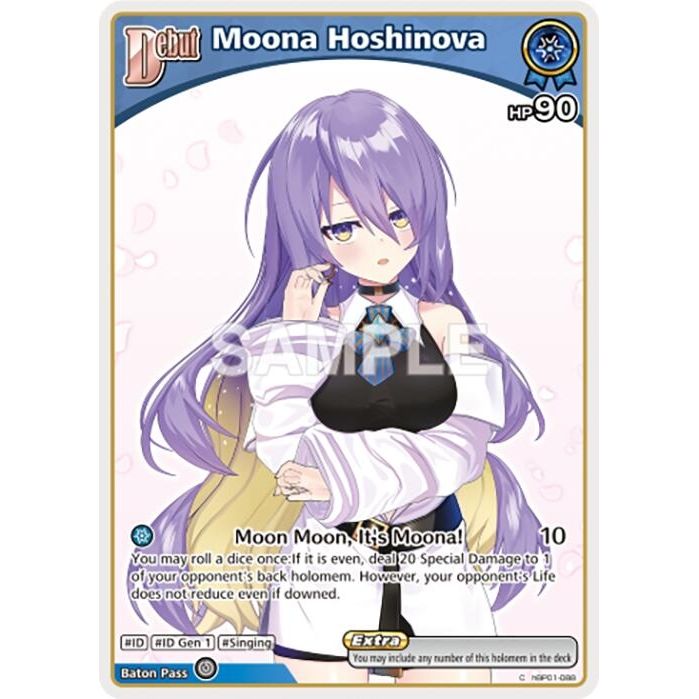 Image for Moona Hoshinova (C) (hBP01-088) (hBP01-088) (BP01E) - hololive OFFICIAL CARD GAME