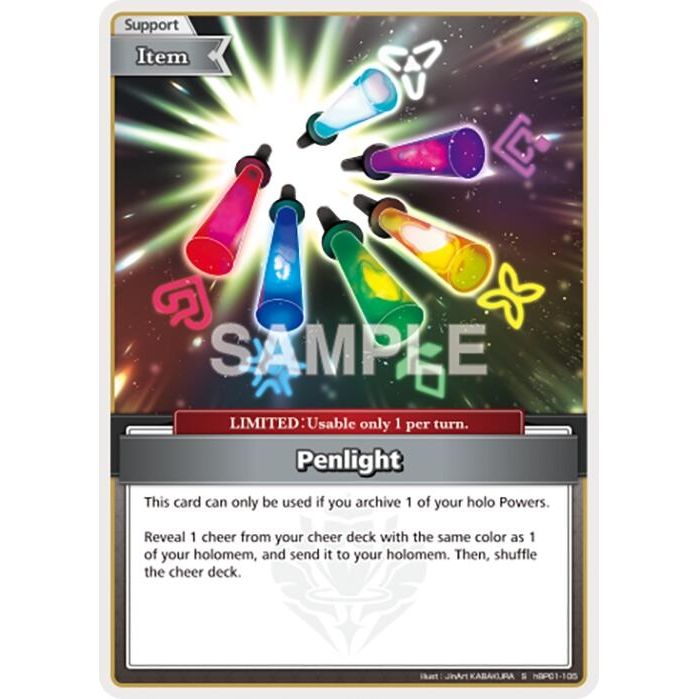 Image for Penlight (S) (hBP01-105) (BP01E) - hololive OFFICIAL CARD GAME