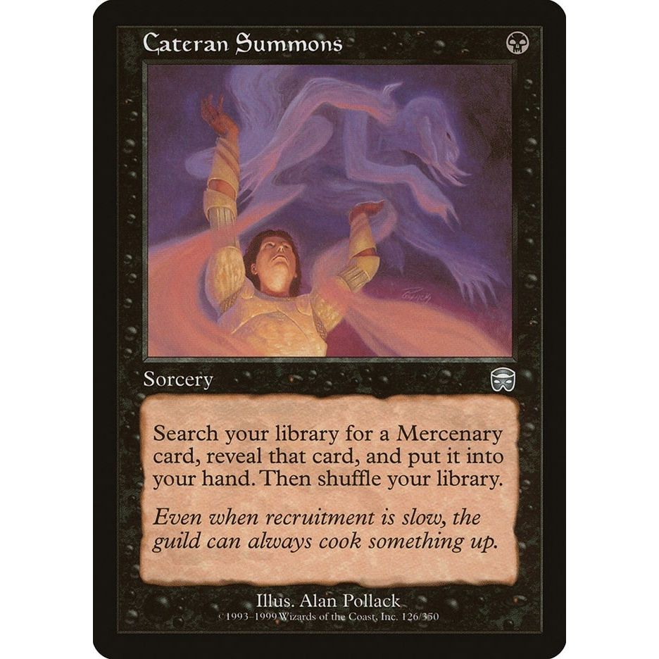 Image for Cateran Summons (126) (MMQ) - Magic: The Gathering
