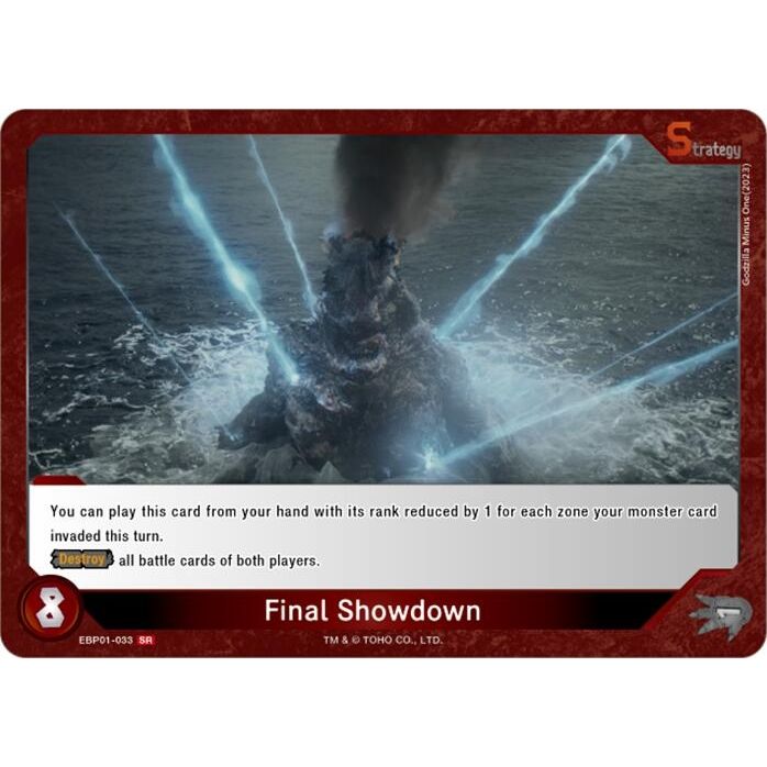 Image for Final Showdown (EBP01-033) (EBP01-033) - Godzilla Card Game