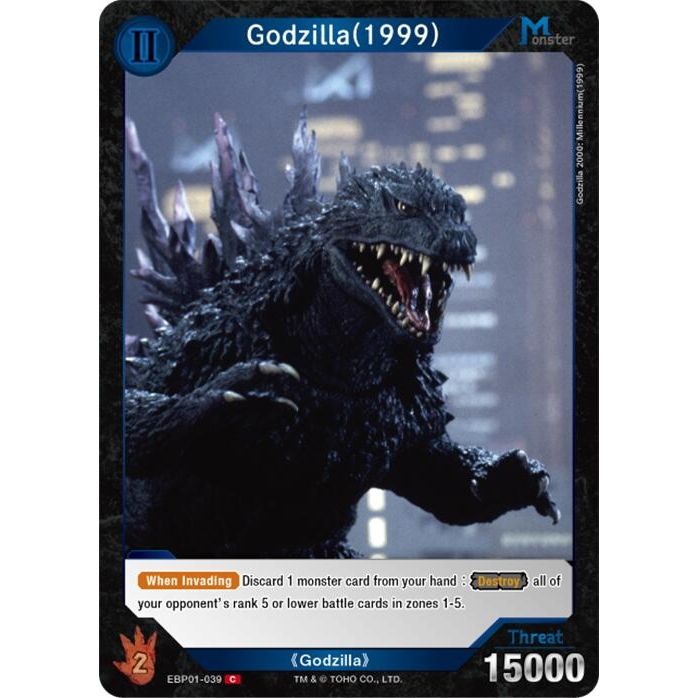 Image for Godzilla (1999) (EBP01-039) (EBP01-039) - Godzilla Card Game