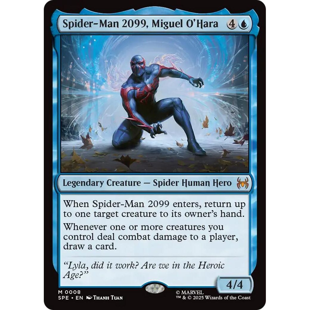 Image for Spider-Man 2099, Miguel O'Hara (8) (SPE) - Magic: The Gathering