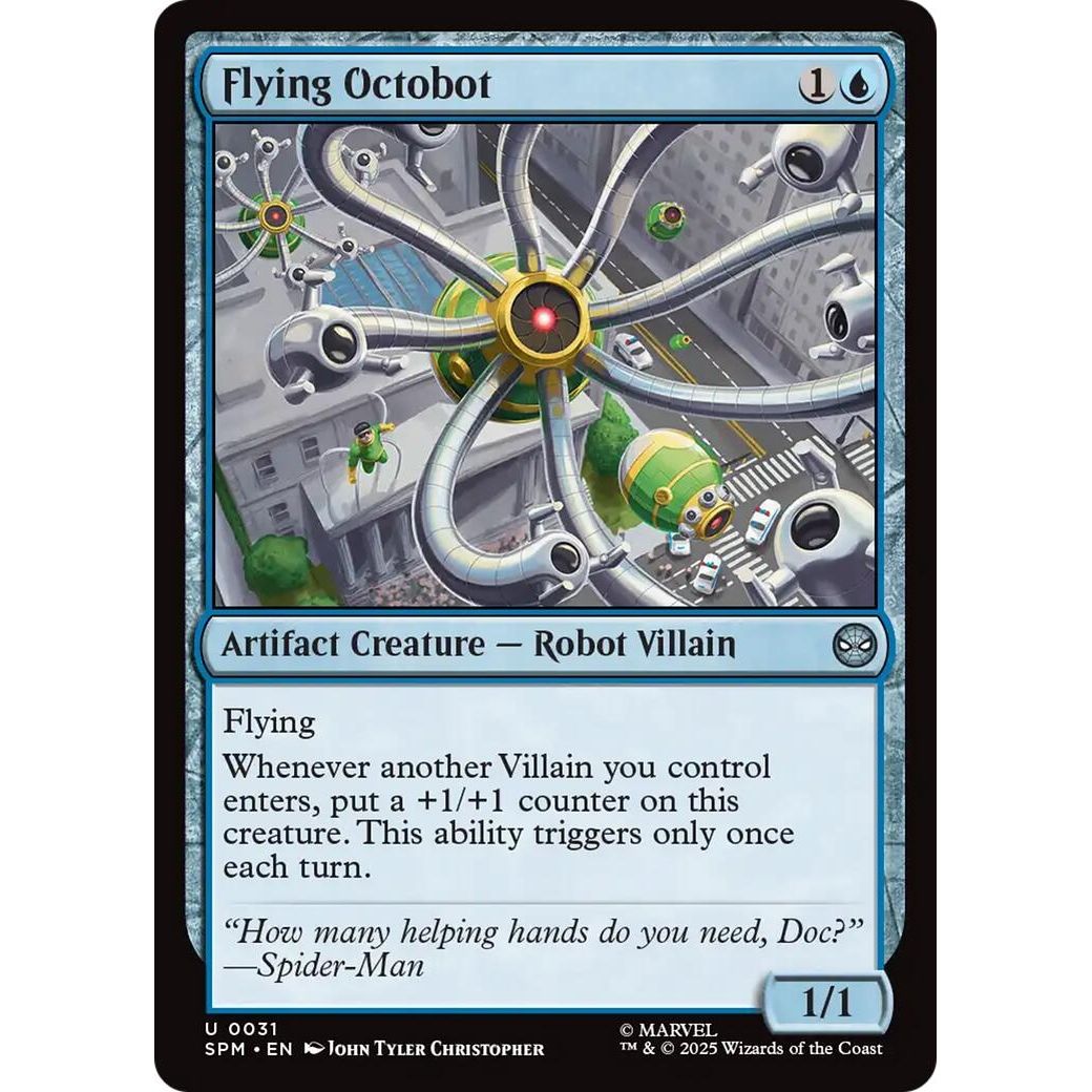 Image for Flying Octobot (31) (SPM) - Magic: The Gathering