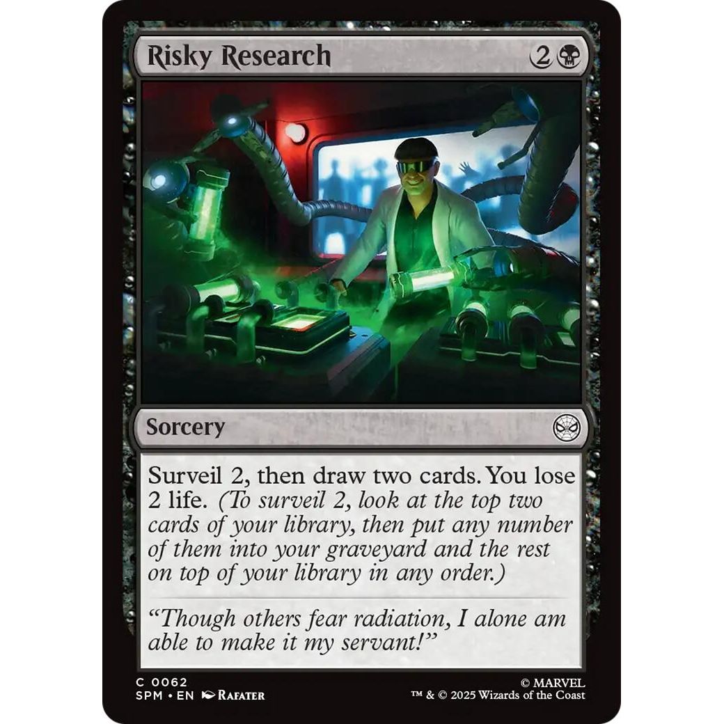 Image for Risky Research (62) (SPM) - Magic: The Gathering
