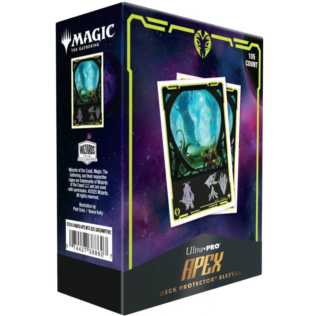 Image for Edge of Eternities - APEX Deck Protector Sleeves for Magic: The Gathering - Blue Mythic (105-pack) - Card Sleeves