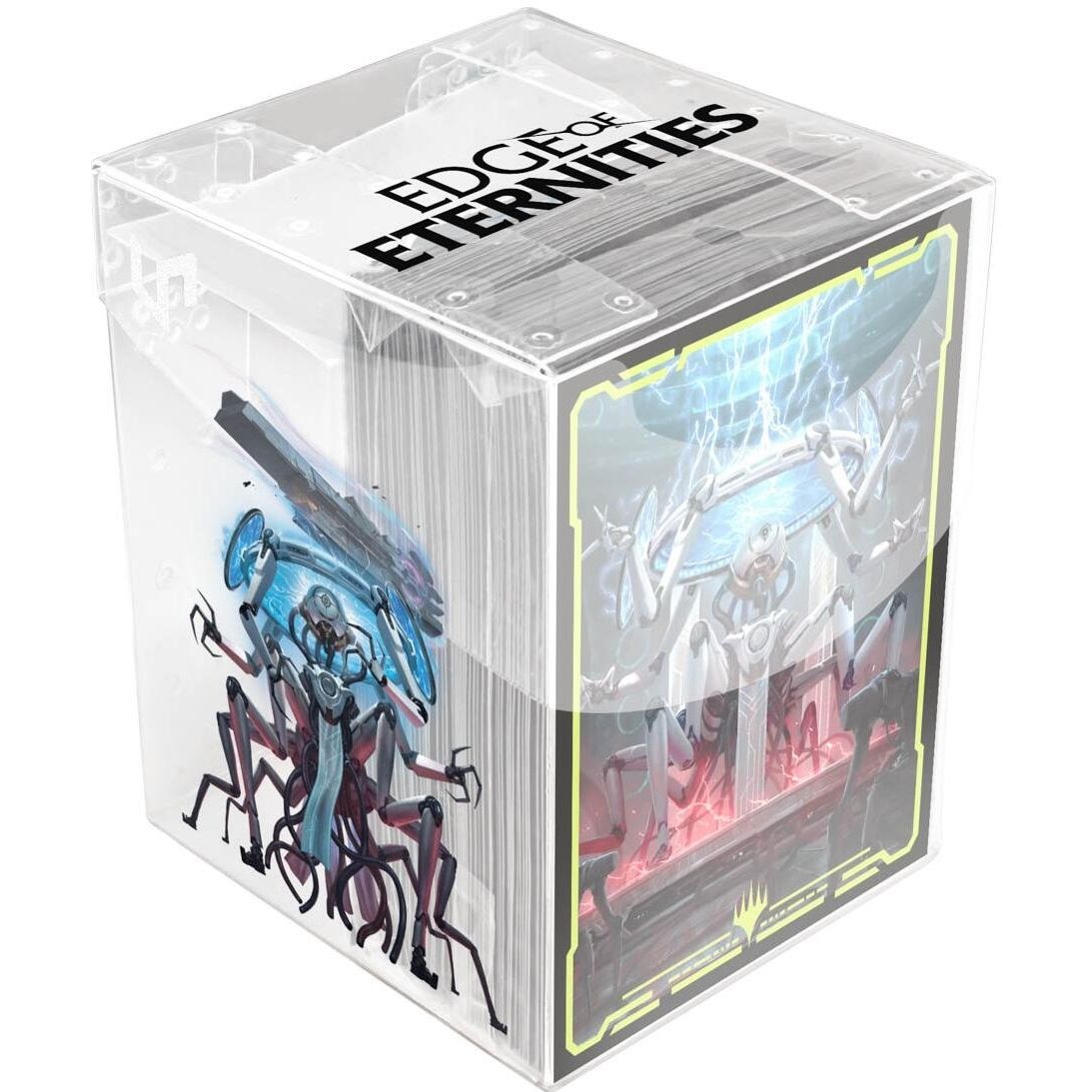 Image for Edge of Eternities - Standard Deck Protector Sleeves in Clear Box for Magic: The Gathering - Commander A (100-pack) - Card Sleeves